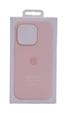 Genuine Apple iPhone 14 Pro Silicone Case MagSafe Chalk Pink