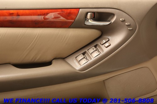 2003 LEXUS GS 300 SUN LEATHER WOOD 16"ALLOY RARE - Picture 9 of 24