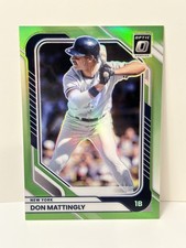 2026 Donruss Baseball Don Mattingly Optic Lime Green Prizm  /149 Yankees
