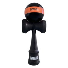 RANGS Kendama Black Beech Wood with Spare String and ThreaderJapan