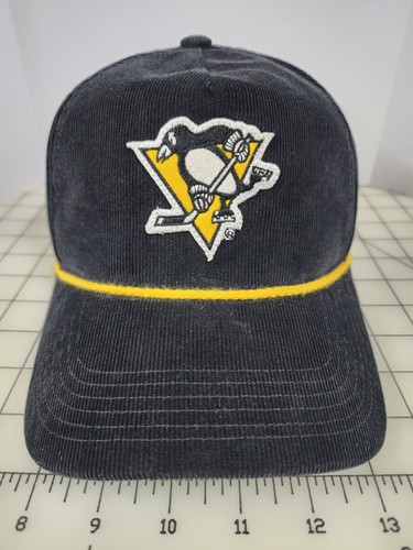Hat cap Pittsburgh Penguins 100% Cotton Sportiqe ajustable snapback NHL Hockey