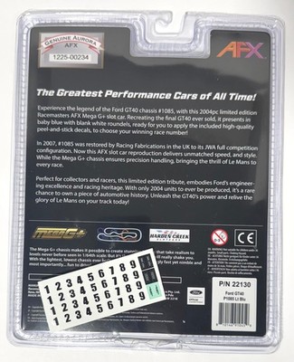 2025 AFX MegaG+ FORD GT40 CHASSIS #1085 Slot Car Limited Edition w
