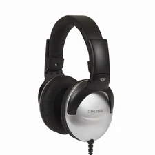 Koss QZPro Wired Around-Ear Noise Cancelling Headphones – Stereo Stereophones