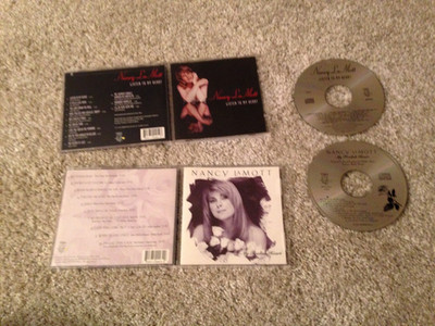 LOT OF 2 NANCY LAMOTT CDS MY FOOLISH HEART / LISTEN TO MY HEART CD
