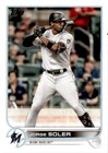 Jorge Soler Topps 2022 Miami Marlins Baseball card
