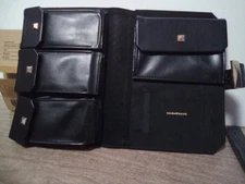 Songmics Home Portable Watch Box Travel Case New 3 Watches & Change/card Pouch