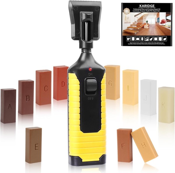 Laminat Reparaturset Wachs Holz Ausbesserung Kratzreparatur FüR Parkett Boden-image