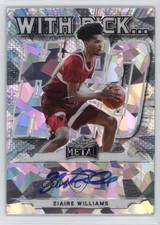 2021 Leaf Metal With Pick…Auto Silver Crystals Ziaire Williams #WP-ZW1 Auto 07nb