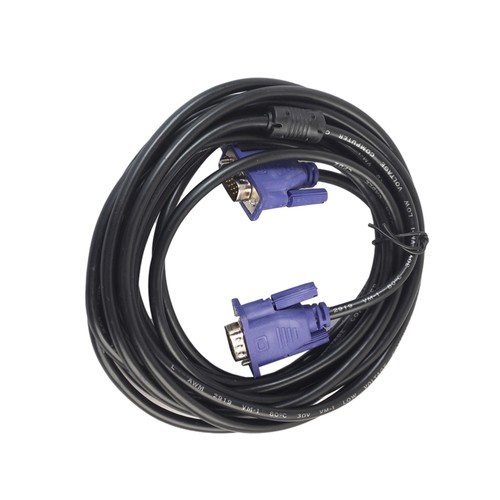 5 Meters VGA Cable Male to Male Monitor Cable Video Adapter Cable with Ferrite - 第 8/12 張圖片