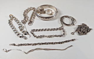 Repair or Scrap Silver Job Lot All Marked 925 or Silver and tested 156g