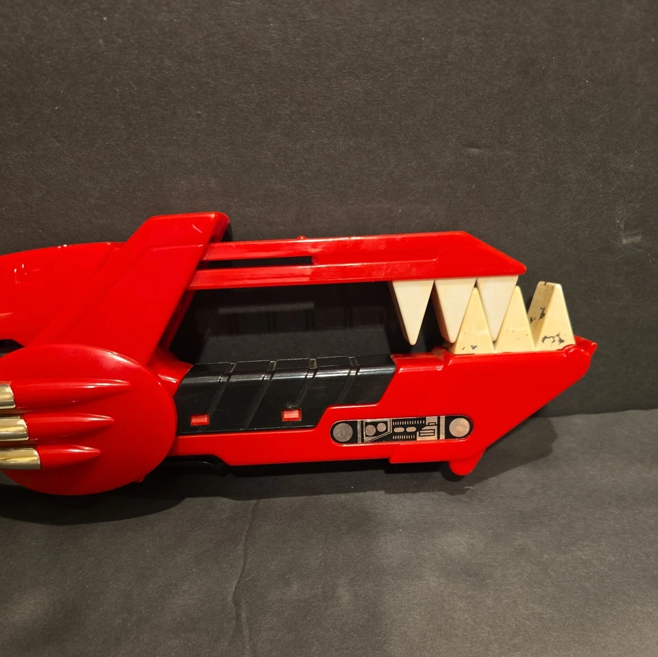 Винтажный бластер-пистолет 90-х Bandai Power Rangers с красным лезвием 1991 НЕ ТЕСТИРОВАЛСЯ - Изображение 3 из 4