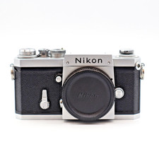  Read Early Nikon F SLR Film Camera Body Only New Light Seals - 401