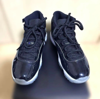US8 Nike Air Jordan 11 Retro Space Jam 2016 378037-003 Black