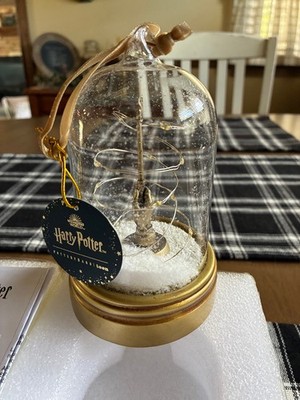 NEW-Pottery Barn Teen Harry Potter WAND Light Up Cloche Ornament