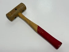 NOS Chicago Rawhide USA (C/R) No. 1 Rawhide Hammer, 5oz, Red / Wood Handle, NEW