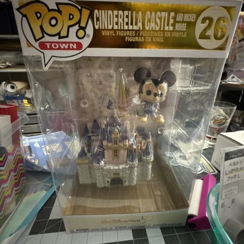 Disney Castle w Mickey Mouse Funko POP! Town: Walt Disney World 50th Vinyl