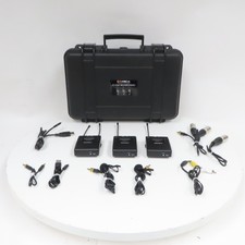 Comica Cvm-wm300(a) 96-channel Uhf Dual Wireless Lavalier Microphone System
