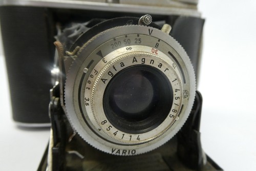 Ansco Speedex No 45 Germany Bellows Folding Film Camera Parts Agfa Agnar Lens - Picture 13 of 14