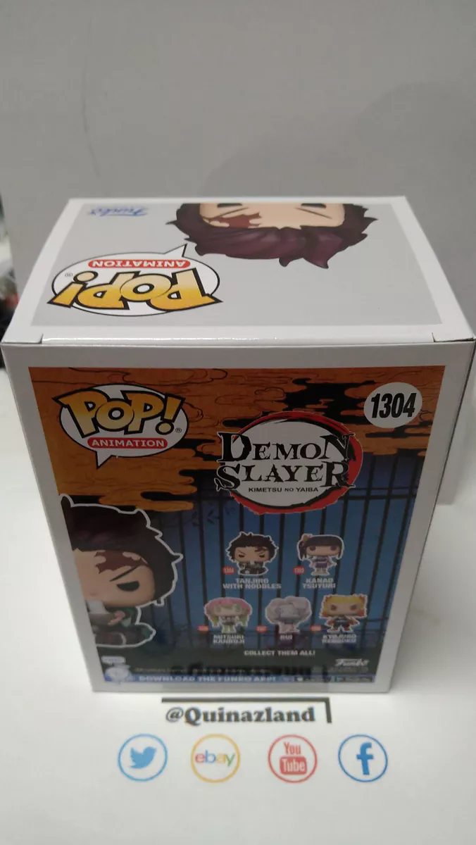 POP! DEMON SLAYER - KIMETSU NO YAIBA - TANJIRO COM MACARRAO #1304 – FUNKO :  : Brinquedos e Jogos