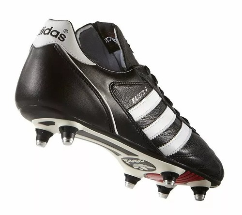 Botas de fútbol Adidas Kaiser 5 Cup SG negras blancas - Envío y devolución gratuitos - Imagen 4 de 6