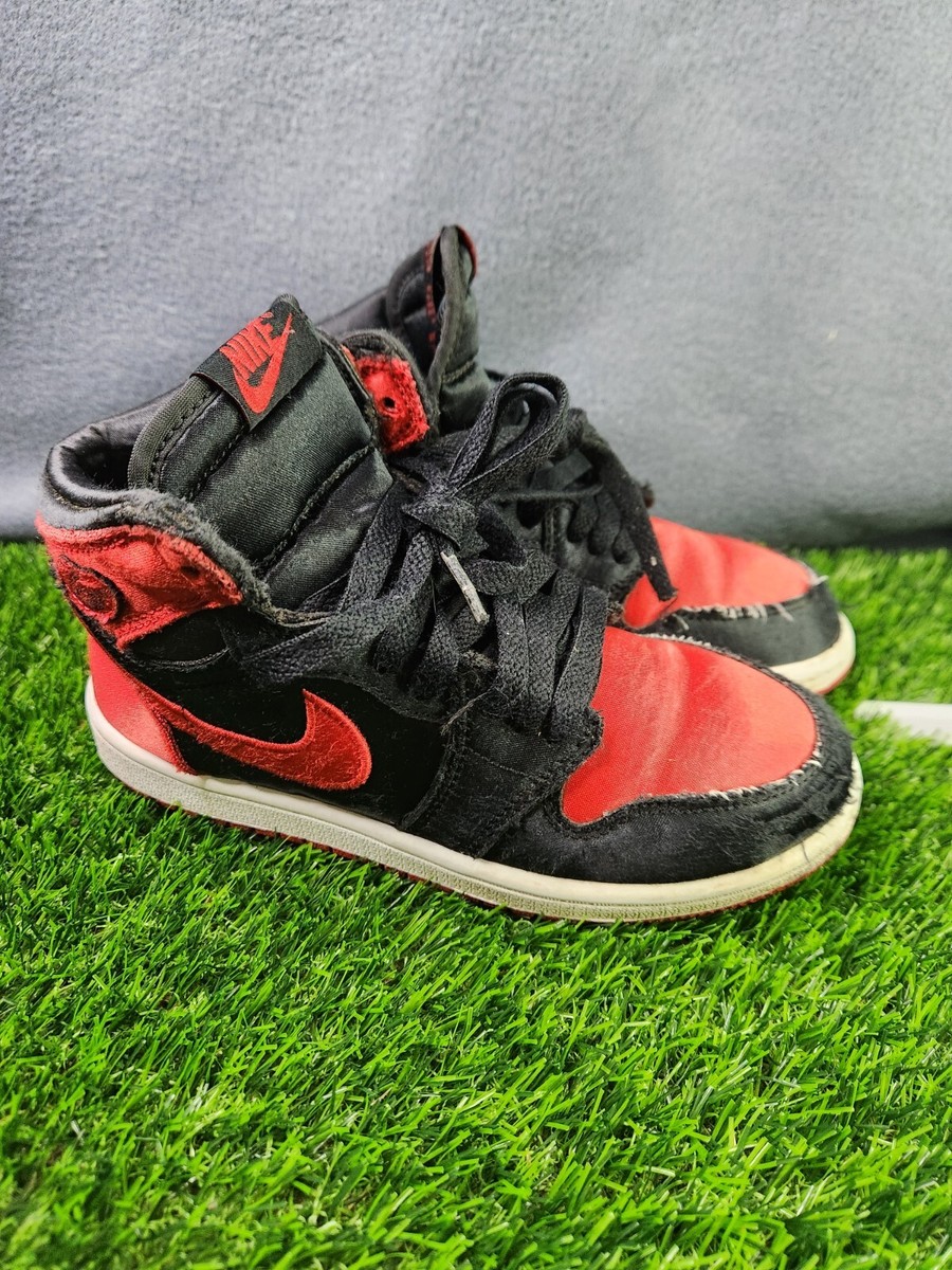 Size 1 (PS) - Jordan 1 High Retro OG Satin Bred | eBay