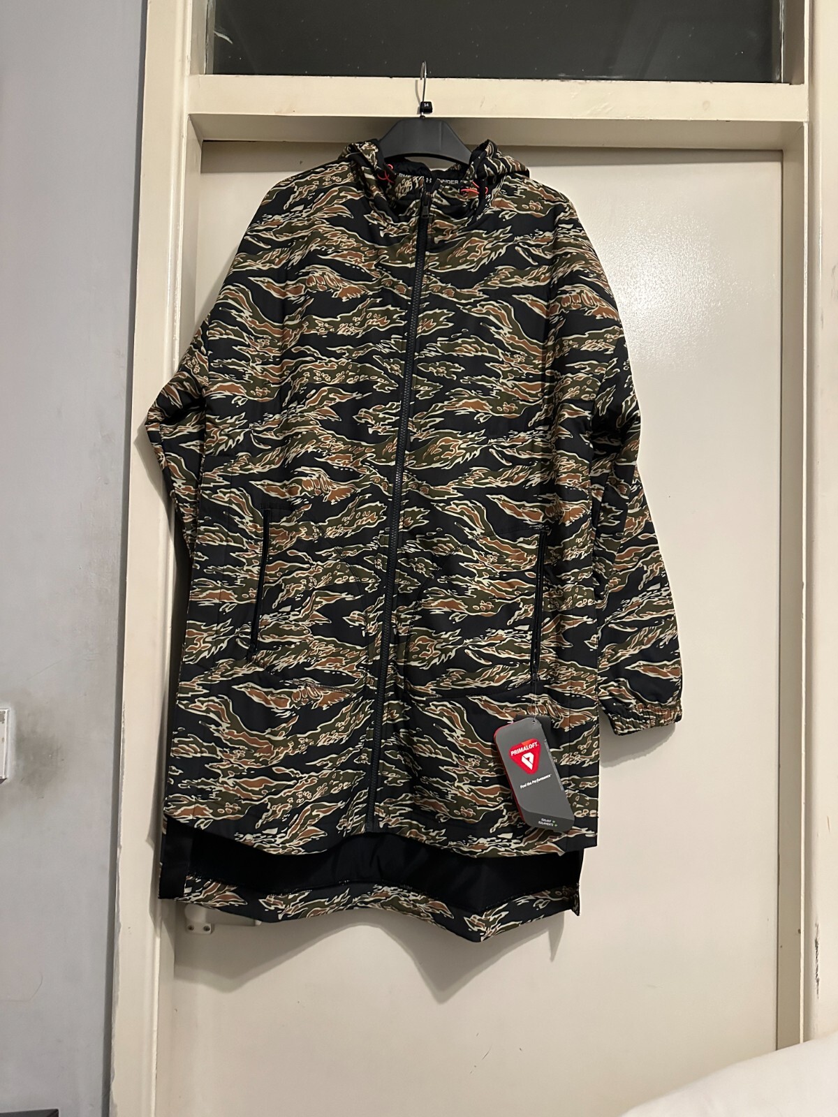 Under Armour Men's Camo Jacket Primaloft Insulation Rare Sample Coldgear Hoodie image 2