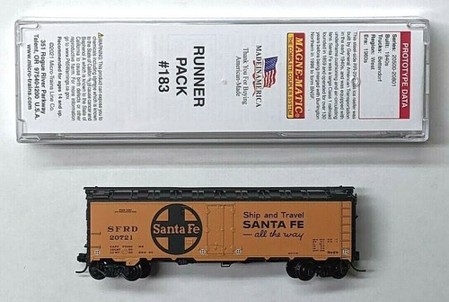MTL Micro-Trains 05957536 Santa Fe RR-29 ATSF SFRD 20721 acero refrigerador coche | Zustand: New