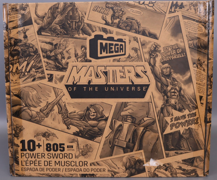 MEGA Masters of The Universe Building Toys Set, Power Sword with 805 Pieces