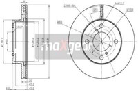 2X Maxgear 19-3346 Bremsscheibe Passend FüR Nissan Suzuki