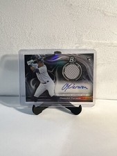 2023 Bowman Platinum Platinum Pieces Auto Relics /99 Oswald Peraza NY YANKEES
