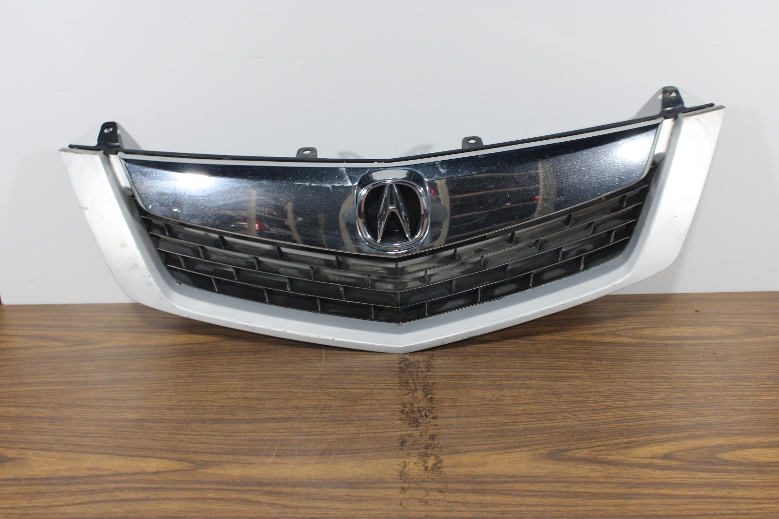 2009 2010 Acura TSX Front Upper Grille Grill Mesh Cover Chrome Molding