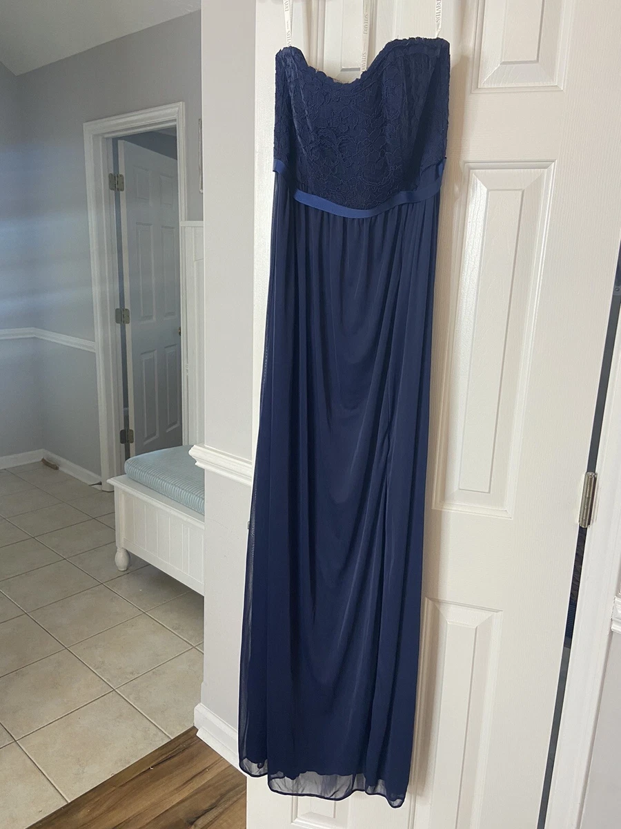 Davids bridal clearance navy