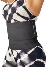 Waist Trainer for Women, Snatch Bandage, Tummy Wrap for Gym, Trimmer, Black