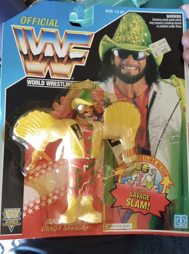 Wwf Hasbro MOC Macho Man Randy Savage Series 5...