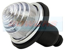 FRONT/REAR CLEAR LENS INDICATOR LAMP LIGHT CLASSIC MINI LAND ROVER AS LUCAS L594