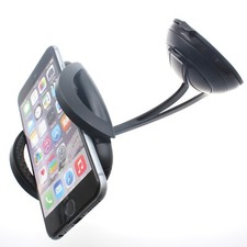 Car Mount Dash Windshield Holder Cradle Rotating Dock Suction for Cell Phones