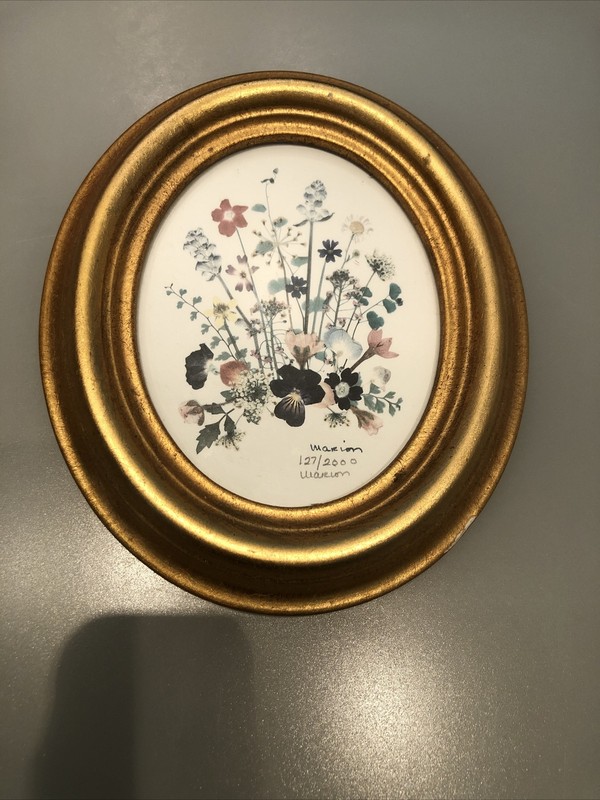 Marion's pressed flowers limited edition prints by Marion