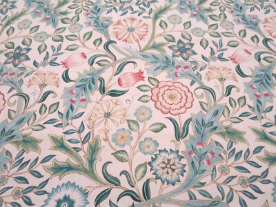 Morris/Jane Clayton Fabrics Pattern Wilhelmina Color Ivory 33 In x 54 In