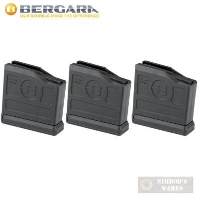 THREE Bergara B14 AICS .308Win 6.5 Creedmoor 5-Round MAGAZINES BA0002 FAST SHIP