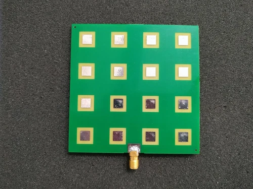 Antenne réseau SHF 10 GHz / Patch array antenna HAM 3 cm X band