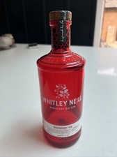 Empty WHITLEY NEILL Raspberry Gin Bottle 70cl