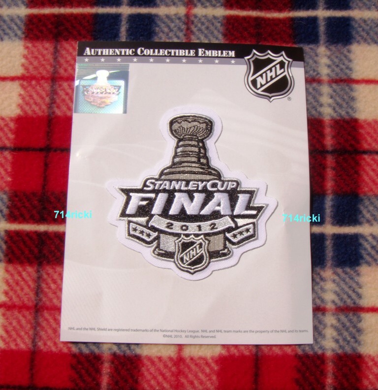 2012 Stanley Cup Final Patch Los Angeles Kings vs New Jersey Devils  Official NHL