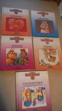 Lot of 5 Vintage Teddy Ruxpin Books 1985 No Cassettes