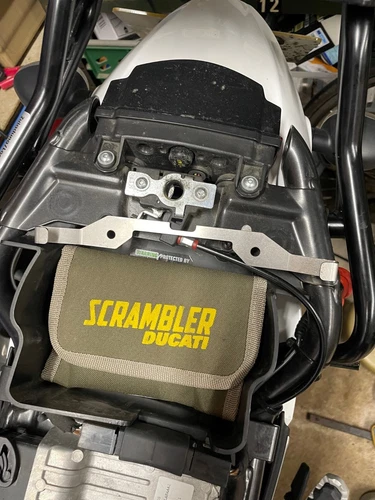 Ducati Scrambler Sled Fasthouse -  Secure Twin Helmet Lock