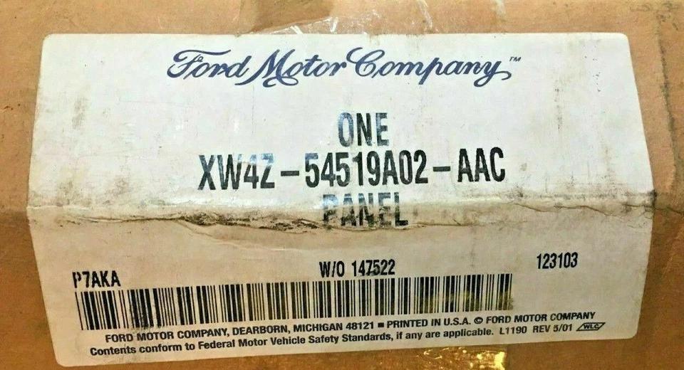 Nuevo revestimiento de cabeza de techo de grafito Lincoln LS 2000-2002 OEM XW4Z54519A02AAC-#39 Foto 4 de 4