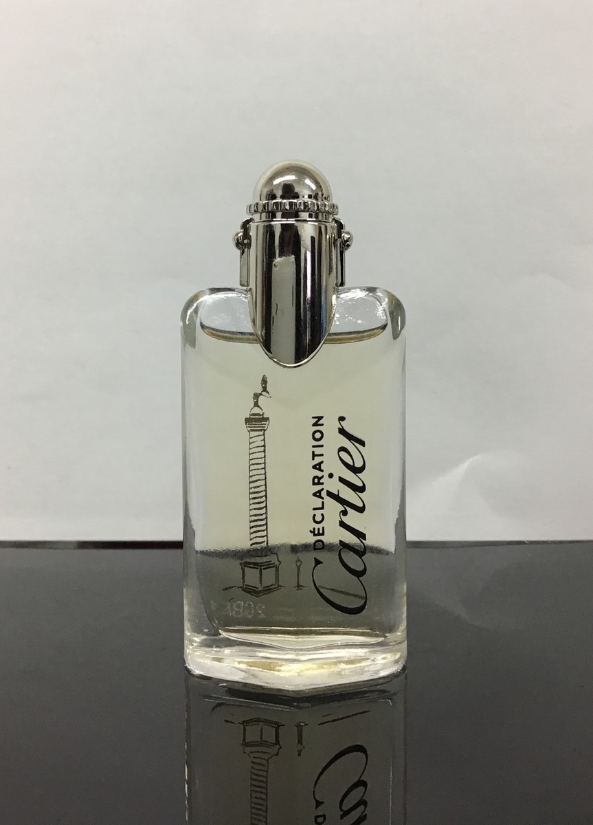 CARTIER DECLARATION EAU DE TOILETTE SPLASH 0.13 OZ, AS PICTURED