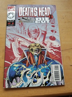 Marvel uk death's head ii&the origin of die cut comic (759606041015)