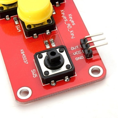 Analog Button AD Keyboard Electronic Blocks Simulate Five Key Module for Arduino - Picture 6 of 6