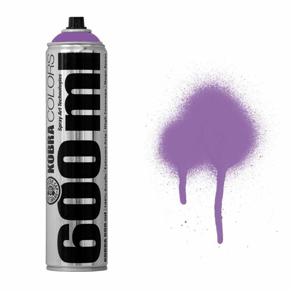 Kobra Spray Paint Acrylic Matt High Pressure 22 Colours 600ml Can eBay