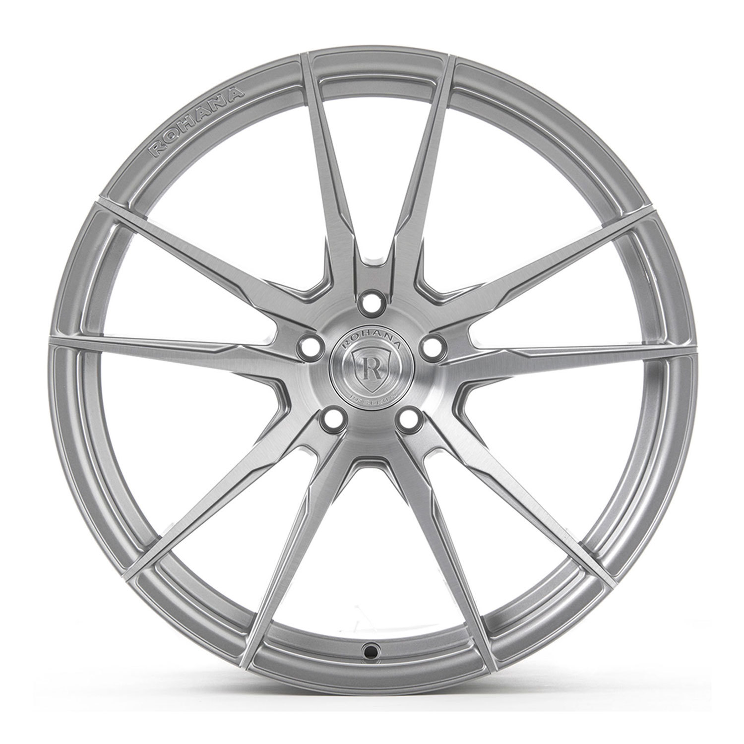 20” ROHANA RFX2 BRUSHED TITANIUM CONCAVE WHEELS RIMS FOR AUDI R8 20X9 AND 20X11